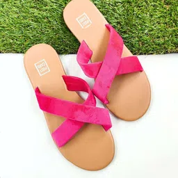 POSTCARD Women Open Toe Flats with Bows-36