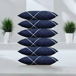 Microfibre Solid Sleeping Pillow Pack of 6-13