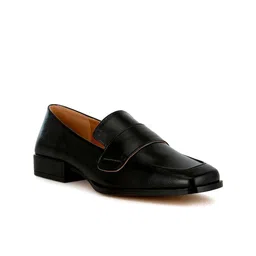RAG & CO Women Patent Leather Loafers-image-66