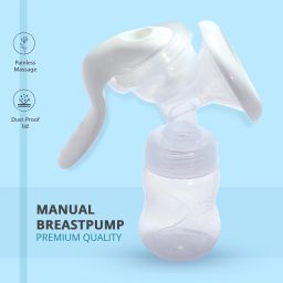Breast Pump comfortable and Dual Mode /Less Fuss,Less Hassle - Manual (White)- Manual-image-75