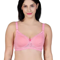 LACYLUXE Women Self Design Full Coverage Lightly Padded Minimizer Bra-picture-17