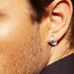 shobhram Men Contemporary Hoop Earring-10