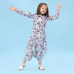 Pasha Girls Printed Culotte Jumpsuit-54