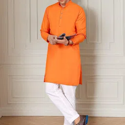 anouk rustic Anouk Men Regular Kurta with Trousers image 1