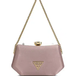LAVIE Signature Akron Handle Clasp Frame Clutch image 2