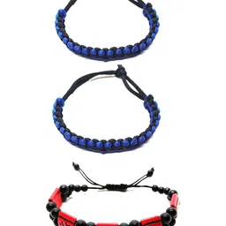 Dynamic Retail Global Set of 3 Men Cuff Bracelet-picture-50