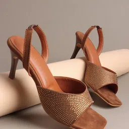 PLANET WALK Women Embellished Open Toe Stiletto Sandals-93