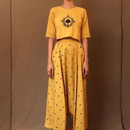 MATI Women Printed Comfort High-Rise Pleated Trousers-image-21