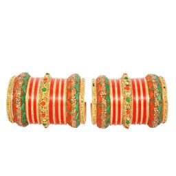 VICONO Set Of 52 Stone Studded Bangles-image-52