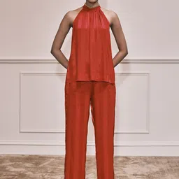 AND Halter Neck Top With Trouser-image-37