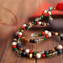 SANKALAN CREATIONS Artificial Stones Studded Mala-image-67