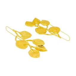 DressBerry Leaf Shaped Drop Earrings image 3