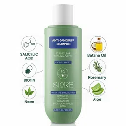 SIORE Expert Anti Dandruff Shampoo With Salicylic Acid & Biotin - 250 ml-image-39
