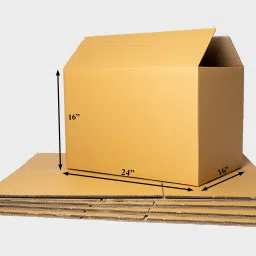 Corrugated Paper 5 Ply Corrugated Box/Shipping Boxes/Packaging Boxes(L-24 Ich,W-16 Ich,H-16 Ich) Packaging Box-image-41