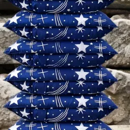 LUXURY Polyester Fibre Solid Sleeping Pillow Pack of 6-image-17