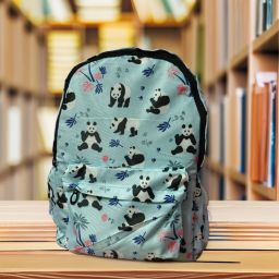 Small 20 L Laptop Backpack Cute Panda School bag for girls-image-58