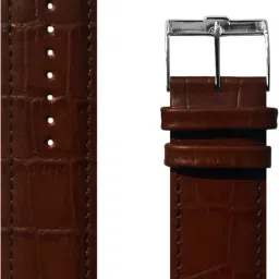 Rayyn [TATTO1C]Croco Design, Leather Watch Strap // Compatible With ''TITAN EDGE'' 22 mm Genuine Leather Watch Strap-33