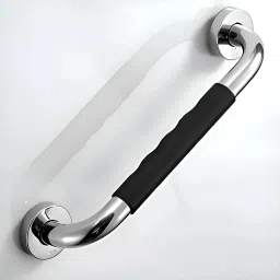 304 Grade Stainless Steel Grab Bar/Hand Rail with Rubber Grip(Chrome) Shower Grab Bar-image-65