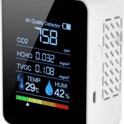 Air Quality Monitor, Multifunctional 5 in 1 CO2 Meter Air Quality Monitor Air Quality Meter-16