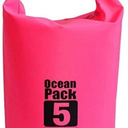 5 Liter Outdoor Ocean Pack Waterproof Dry Bag (Pink)-image-35
