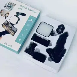 FITRIC Vlogging Kit for Recording YouTube Videos, Podcasting & Content Creation Monopod Tripod Kit, Monopod Kit, Tripod image 5