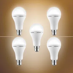 Surya (Emergency Bulb) 12W Rechargeable LED (Emergency Light) (Pack of 5) EG427 4 hrs Bulb Emergency Light-image-87