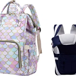 tip 'n' top Premium Baby Diaper Bag for Mother + Blue Baby Carrier Diaper Bag-picture-2