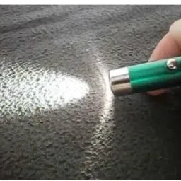 RECTITUDE Small, Portable, Attractive Mini Laser Light UV LED Torch Flashlight Keychain image 3