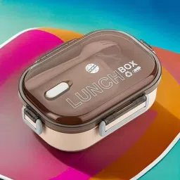Plastic lunchbox for kids | Spoon & Fork 2 Containers Lunch Box 2 Containers Lunch Box-40