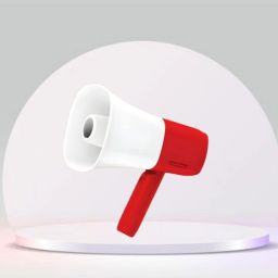 Handheld Megaphone with Siren, Microphone & Rechargeable for Outdoor EventsA295 Portable (Bhopu Speaker)Horn Voice Multiple Sirens Rechargeable Dual BatteryF295 Outdoor PA System-picture-22