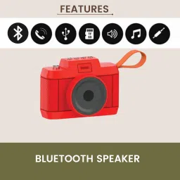 SACRO Click (PORTABLE BLUETOOTH DESKTOP SPEAKER) Hi Quality Sound Upto 6H PlaytimeW393 10 W Bluetooth Laptop/Desktop Speaker image 2