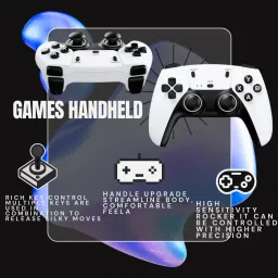 COUNTACH Wireless 8k Android TV Box Game Portable Video Game Consoles with Dual Gamepad 20000+games GB with 20000+ image 4