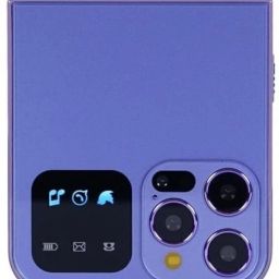 Rock Z Flip Dual Sim Keypad Mobile with2.4Display Flip Fold Call & SMS Indicator-2