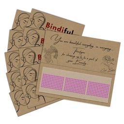 Comet Busters Bindiful Set Of 10 Daily Wear Traditional Bindis - Light Pink-25