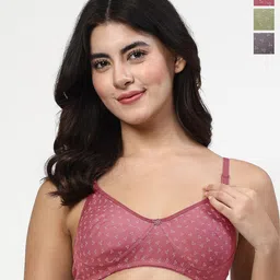 LILY Abstract Women Bra Full Coverage-11
