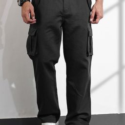 Thomas Scott Men Smart Cargos Trousers-image-63