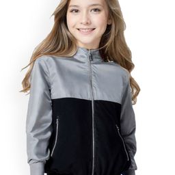 AWIBE Girls Windcheater Bomber Jacket-image-68
