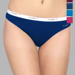 Lovable Pack Of 3 Assorted Seamless Bikini Briefs CTN DAILIES BIKINI_ASSORTED-picture-35