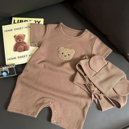 Ju Ju Jam Infants Ribbed Round NeckRompers-image-15