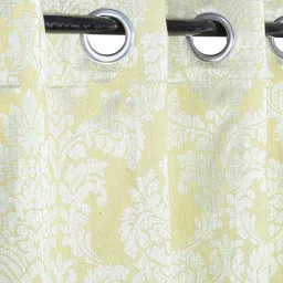 THE CONVERSION Lime Green Window Curtain image 3