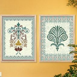 WALLLANE Brown Wood Wall Art-picture-37