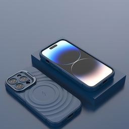 Luxury Kase Solid iPhone 15 Pro Impact Resistant Rugged Back Case with Wireless Charging-picture-12