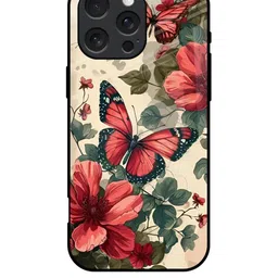 QRIOH Floral Printed iPhone 16 Pro Max Back Case Mobile Accessories-picture-23