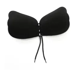 Kilvis Black Cotton Lightly Padded & Non-Wired Push-Up Bra-image-57