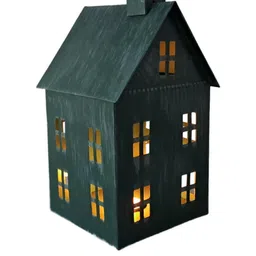 SHAURYA DESIGNS Green Plastic Table Lantern Showpiece-picture-11