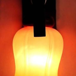 Somil Premium Designer Glass Wall / Night Lamp Elegant & Stylish Dcor Accent for Modern Interiors, color- Orange, Yellow, Size:- 18.5 X 31.5 X 29 CM-image-88