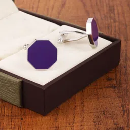 Alvaro Castagnino Men Diamond Shaped Cufflink-image-60
