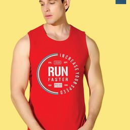 WOOSTRO Pack Of 2 Printed Combed Cotton Gym Vests VWS26(ENJOY PEACOCK)(RUN RED)-image-66