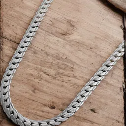 fabula Men Silver-Plated Handcrafted Chain-13