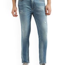 United Colors of Benetton Men Regular Fit Low Distress Cotton Jeans-image-19